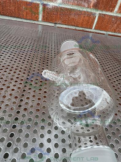 Used Chemglass  CG-1217-25 Double Wall Reflux Condenser w/ 45/50 Joint