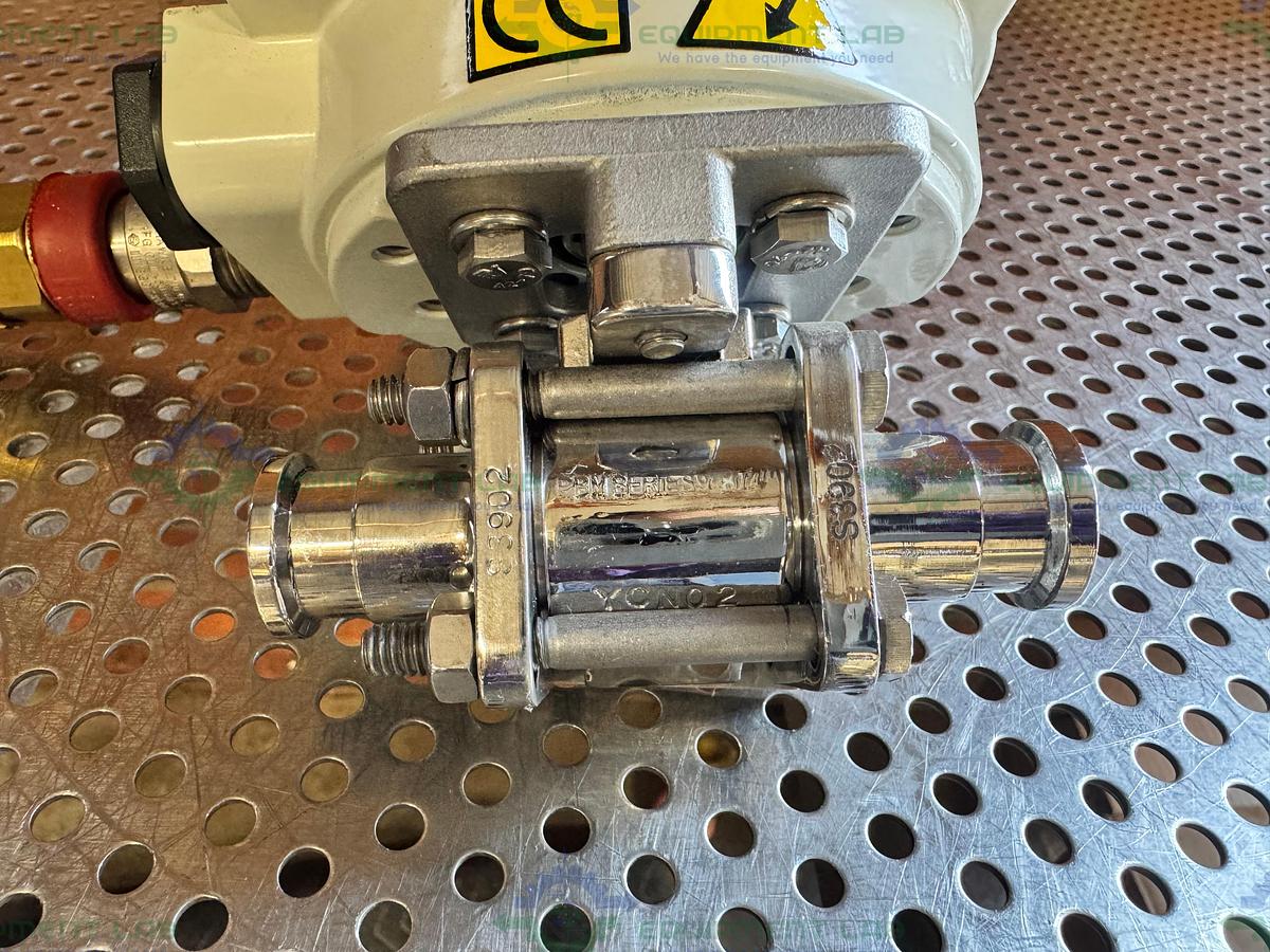 Used Promation P1.B-24N4-DC Precision Actuation Valve 135 Lbs /15Nm w/ 3.4" Valve