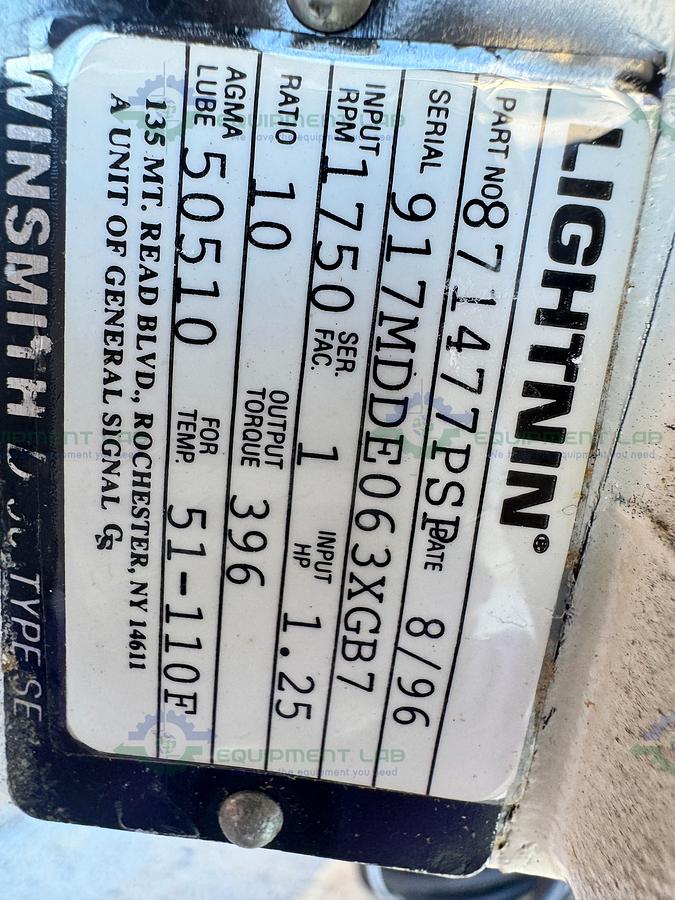 Used Northland 450 L  Jacketed Reactor FV/ 50 PSI  w/ Dual Mixer 3/4 HP, 1/3 HP, VFD