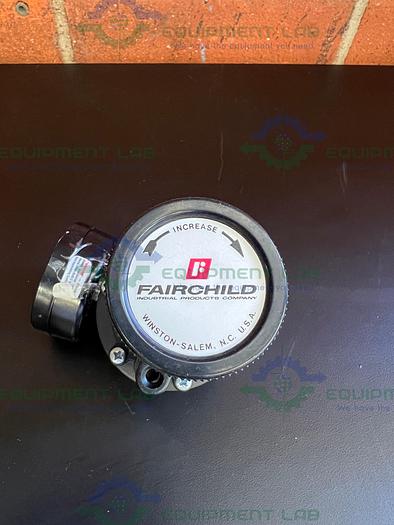Used Fairchild 10222 Pneumatic Precision Regulator 500 PSIG w/ CPI 0-15 PSI Gauge