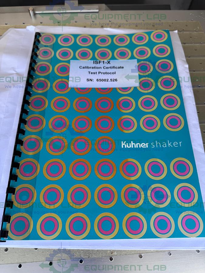 Used Kuhner ISK-1-W / ISK1-X Refrigerated Incubator Shaker 5°C below ambient to 60°C