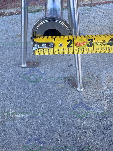 Used Allegheny Bradford F-777401 Stainless Steel Cartridge Filter Housing