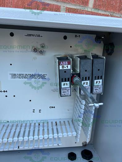 Used Industrial Control Panel  1244250 Standard Enclosure 9" x 15.5" x 16"