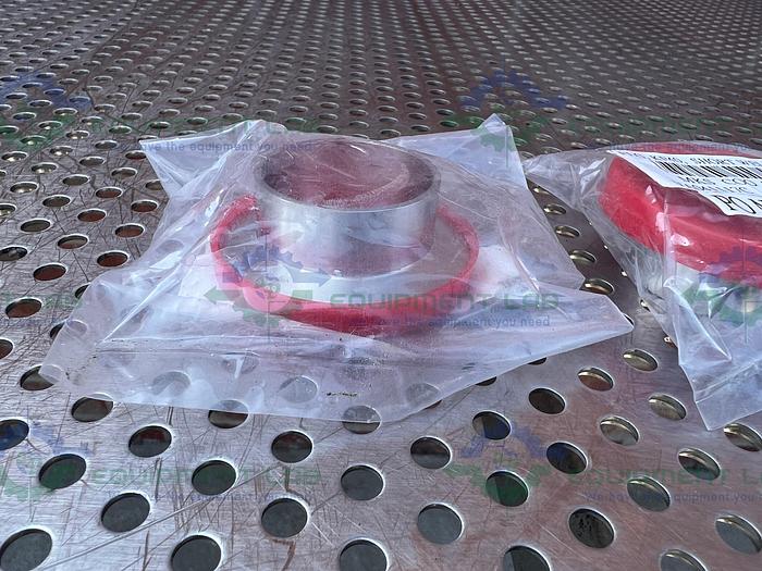 Used Lot of 2- MKS  100310305 ISO-KF Weld Stub Flange, NW40, 1.5" OD, 0.75" Length