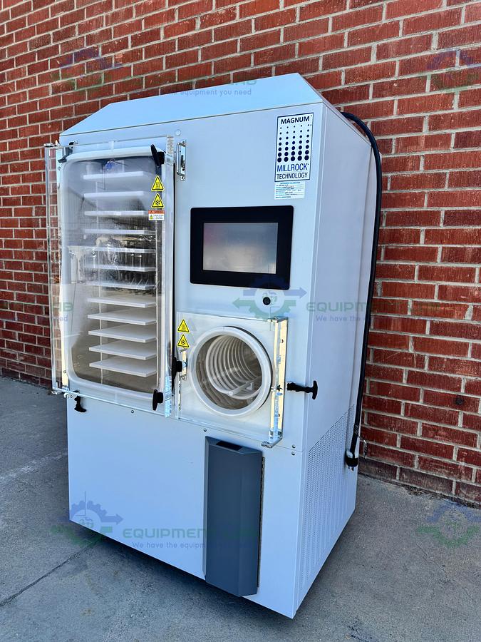 Used Millrock Magnum MG85B11 Freeze Dryer Lyophilizer w/ 11 Shelves MFG 2021