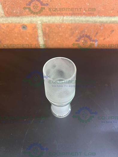 Used Chemglass CG-1000-14 Lower Inner 45/50 Top Outer 29/42 Glass Reducer Adapter