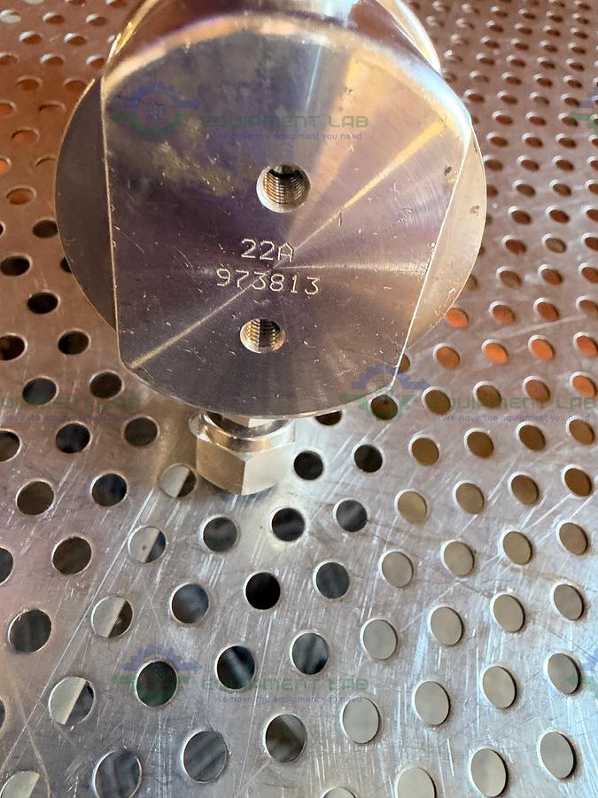 Used Swagelok KPR1JRA427A20000 Stainless Steel PR Regulator, 0 to 500 psig