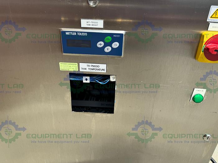 for parts or not working Millipore Stainless Steel Single Use 1000 Liter Reactor w/ Controller