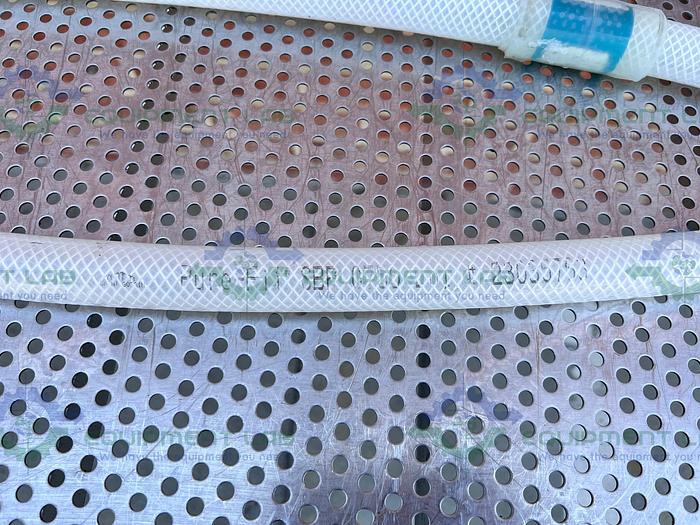 Used Saint Gobain SBP 0750 Pure Fit 96" Hose w/ 3/4" to 1 1/2" Sanitary Fitting 90PSI