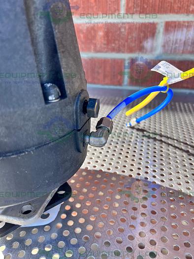 Used ITT Pure-Flo A216 Diaphragm Stainless Steel Valve 1.5" w/ Asco Valve Positioner