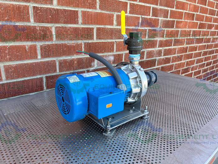 Used Goulds Water Technology  NPE Centrifugal Pump w/ Nema Premium 2 HP Motor