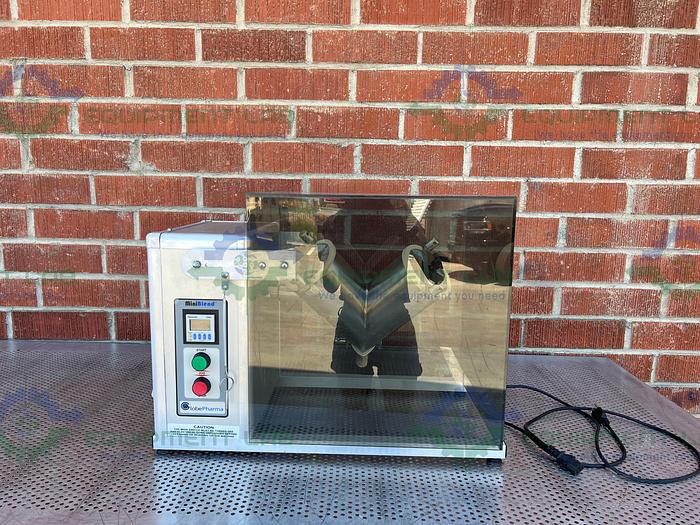 Used GlobePharma MINIBLEND MNB-1  Lab V-Blender 1/10 HP, 115V, MFG 2016