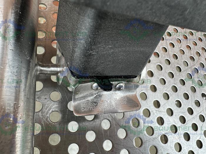 Used ITT Pure Flo Advantage 3 Way Diaphragm Valve w/ 1" to 1/4" Sanitary Fittings