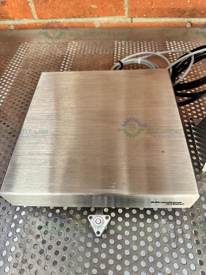 Used Minebea Intec CAPS1U-20CC-LU Stainless Steel Scale 10x10 w/ MIS2UR-V2, 30 LBS
