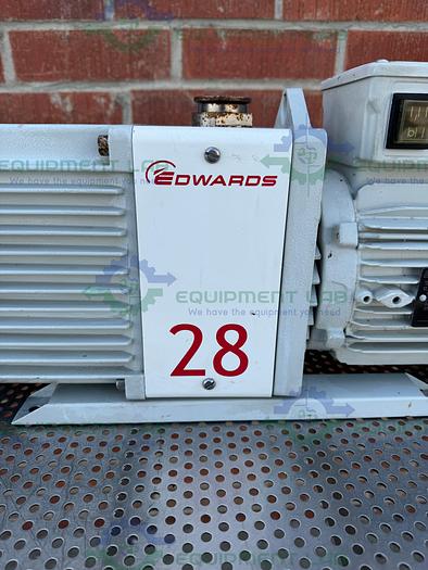for parts or not working Edwards  E2M28 Rotary Vacuum Pump 21 CFM 220/240V
