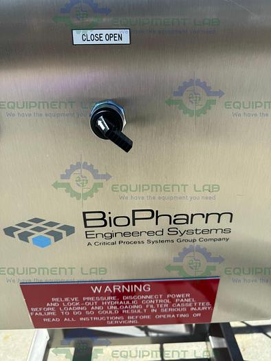 Used BioPharm  Hydraulic Power Unit w/ Interface Devices P Series Pump