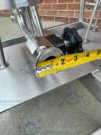 Used Allegheny  Stainless Steel Double Cartridge Filter Housing Skid  8" and 4"