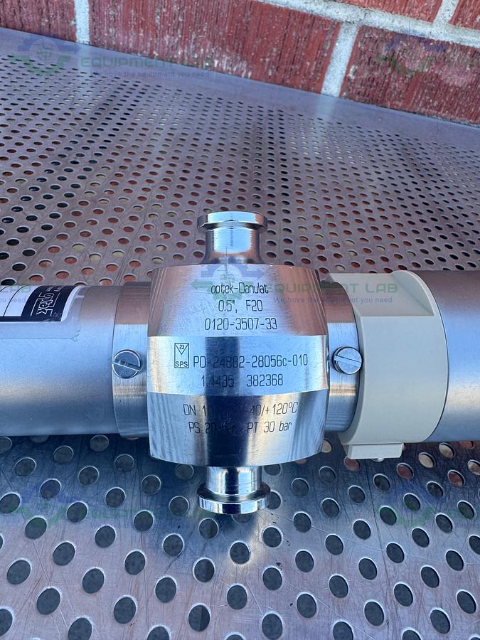 Used Optek AF46 Dual Wavelength UV Absorption Sensor w/ 1/2" Sanitary Fitting