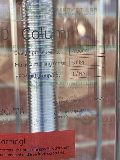 Used Cytiva / GE / Pharmacia BPG  300 / 500 Chromatography Column 34 L