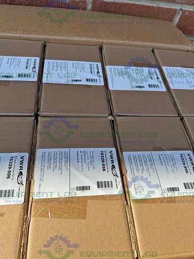 Lot of 100 - VWR  76329-996 Deep Well Plate 2.2 mL Square Well, V-Bottom, Natural