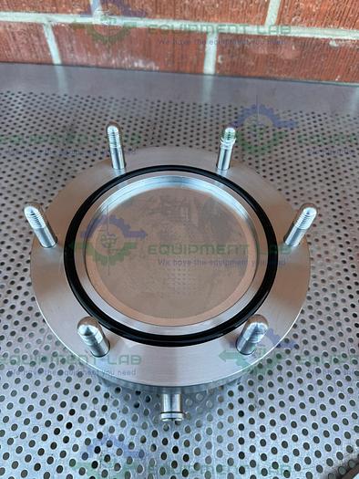 Used Stainless Steel 142mm High Press Membrane Disc Filter Housing w/ Valve and Hose