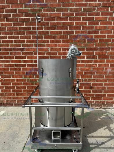 Used Hyclone Stainless Steel Single Use 250 Liter Bioreactor w/ 1/4 HP Motor