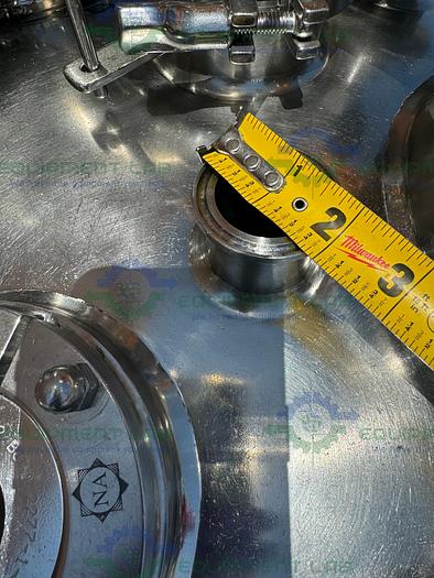 Used Northland 250 Liter Stainless Steel Jacketed Reactor FV/ 45 PSI w/ Mixer