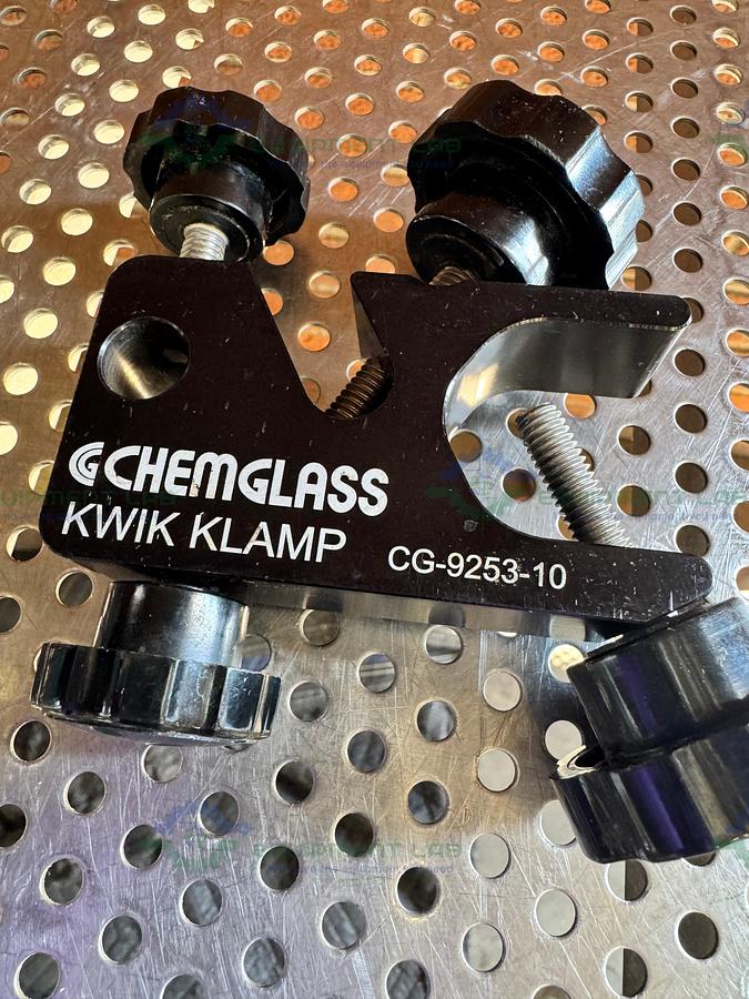 Used Chemglass CG-9253-10 Universal Ridge Kwik Klamp II