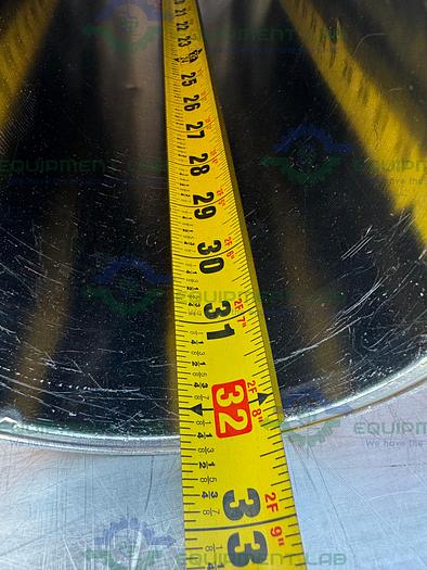 Used Allegheny Bradford 6.2 Liter Stainless Steel Filter Housing 150 PSI