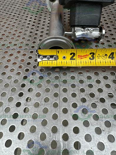 Used ITT Pure Flo Advantage 3 Way Diaphragm Valve w/ 1" to 1/4" Sanitary Fittings