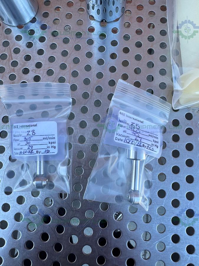 Bee International Mini DeBee High Pressure Homogenizer, 45,000 PSI/ 3,100 Bar