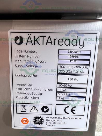 Used GE Healthcare  AKTAready Liquid Chromatography System 120VA