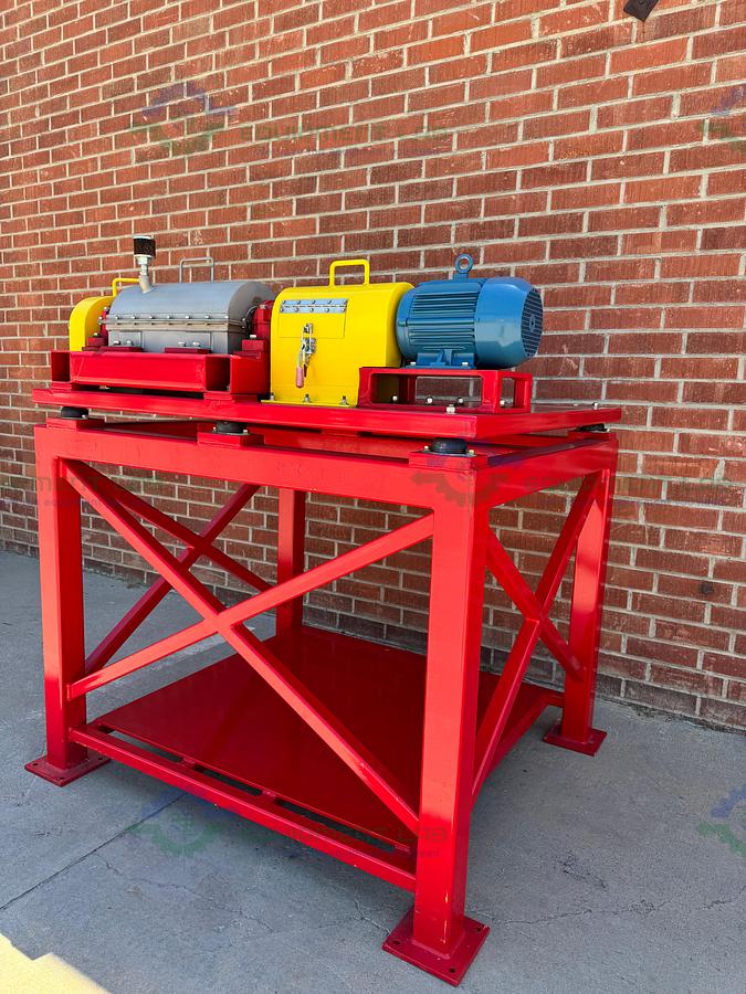 Used Oil Decanter Centrifuge K-618 10 HP Main Drive 5 HP Back Drive 54x62x51