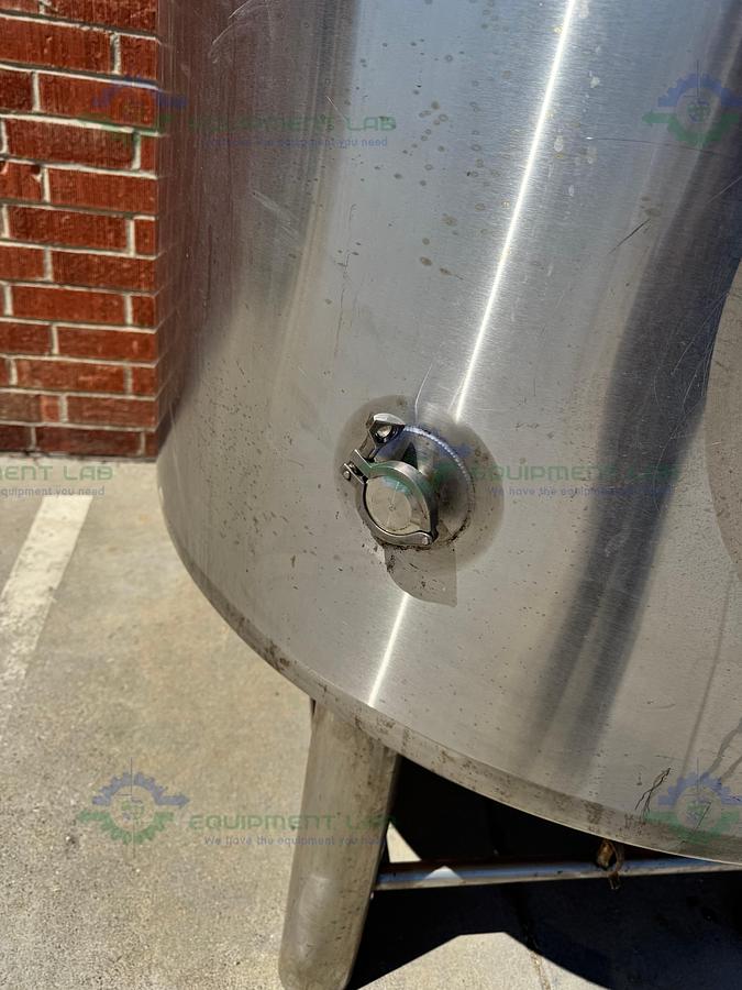Used Unknown Brand 1000 Gallon Stainless Steel Jacketed Holding Tank