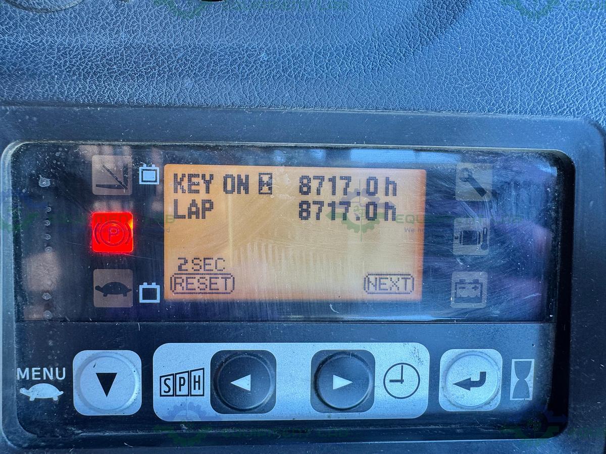 Used Toyota 8FBCU25 Electric Forklift 5000 lbs Capacity 4 Stage Mast w/ Charger