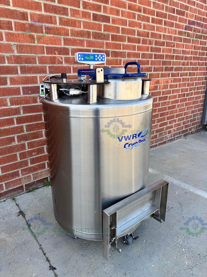 Used VWR AF-VPSP-1 PS CryoPro Liquid Nitrogen Cryogenic Storage Tank MFG 2021