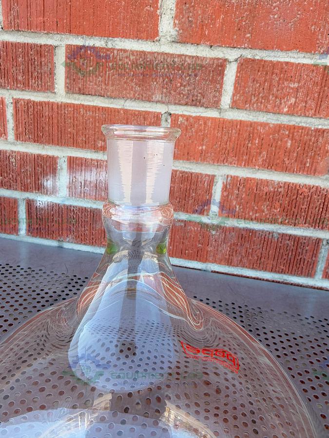 Used Pope Scientific 5000 mL Single Neck Round Bottom Flask