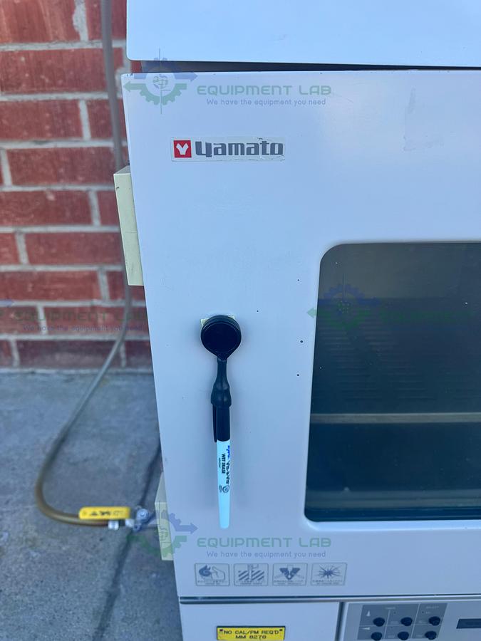 Used Yamato DP32 Vacuum Oven 250°C, 1 Cu. Ft. w/ KNF UN820.3FTP IP44 Diaphragm Pump