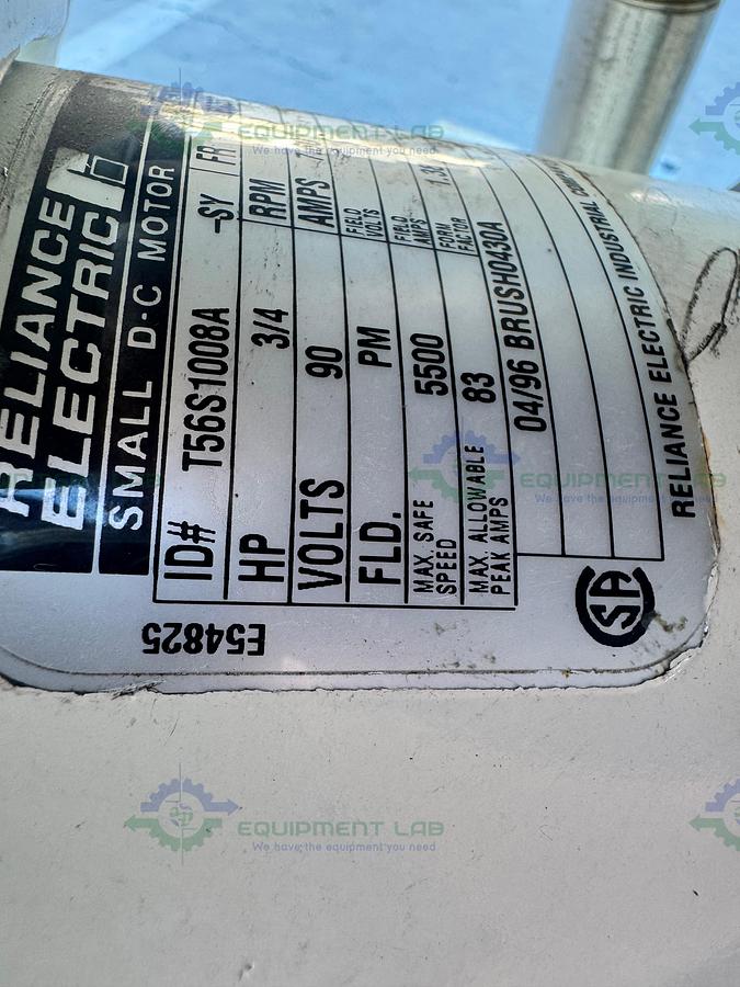 Used Northland 450 L  Jacketed Reactor FV/ 50 PSI  w/ Dual Mixer 3/4 HP, 1/3 HP, VFD