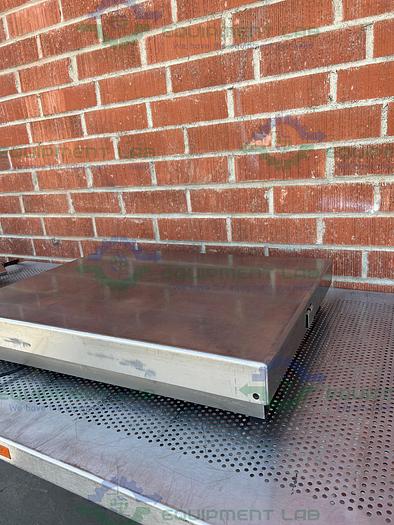 Used Mettler Toledo KCC150S Stainless Steel Bench Scale 300 Lb Capacity 23" x 31"