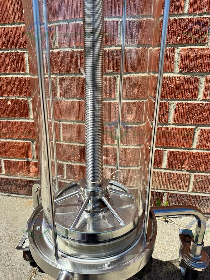 Used Cytiva / GE / Pharmacia BPG / Schott 200 / 500 Chromatography Column