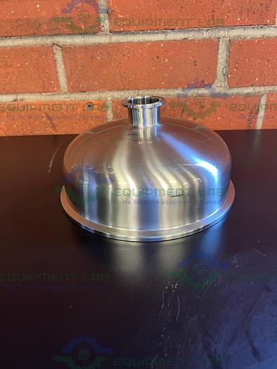 Used Stainless Steel  Cylindrical Reducer 1 1/2" to 8 1/2" Sanitary Fittings