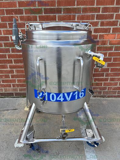 Used DCI 200 Liter Stainless Steel Jacketed Reactor Mixing Tank