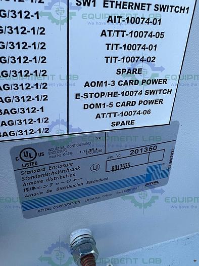 Used Industrial Control Panel 8017575 Standard Enclosure 12" x 24" x 24"