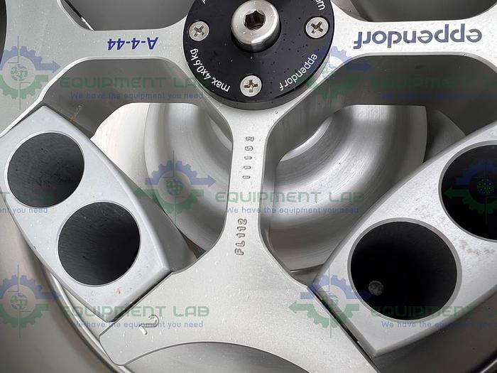 Used Eppendorf 5804 Benchtop Centrifuge w/ Eppendorf A-4-44 Rotor 5000 RPM