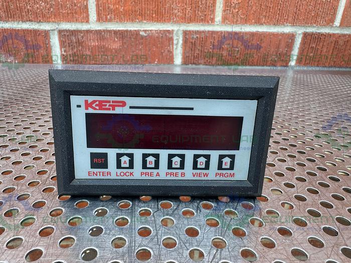 Used Lot of 2 - KEP Kessler - Ellis Products INT69RALIA Electronic Counter