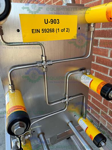 Used Pall Filtron Stainless Steel Cassette Filtration Skid  19" x 29"