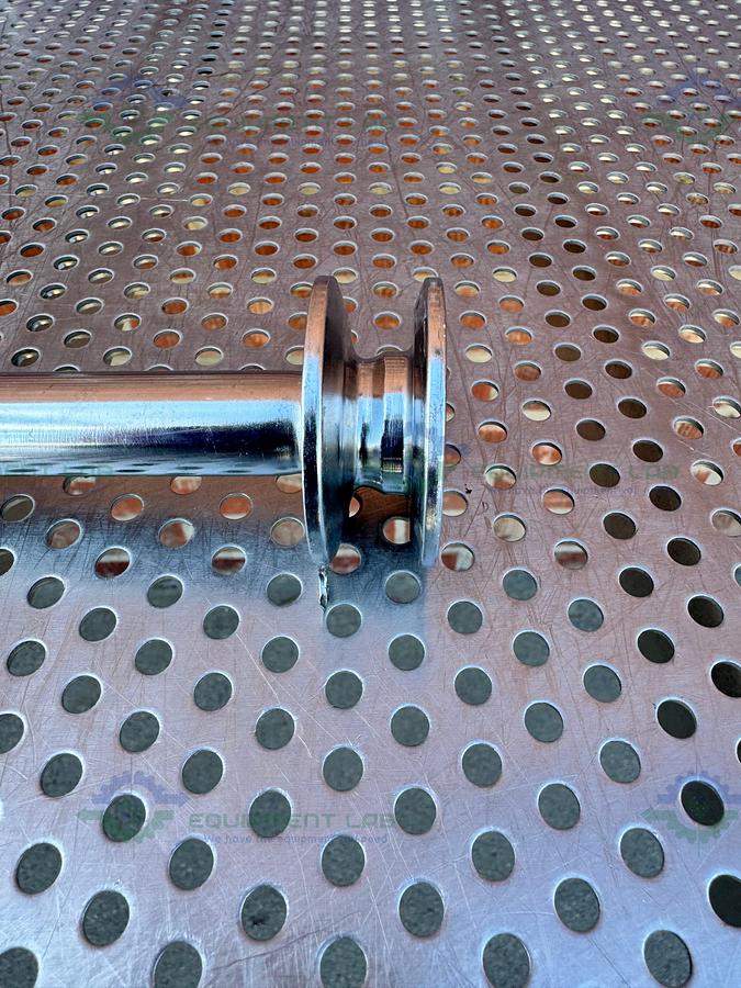 Used Stainless Steel 20" Syphon Tube w/ 2" OD Sanitary Fitting