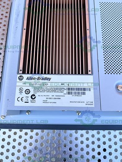 Used Allen Bradley 1500P Solid State Integrated Display Computer