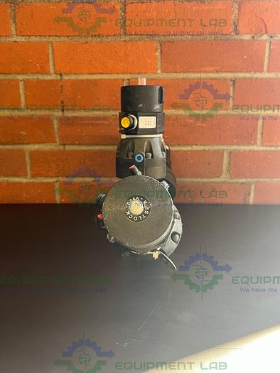 Used Lot of 3- ITT Pure Flo 9920 Diaphragm Valve w/ 4- Way 3/4" Sanitary Fittings